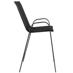 4 Pack Outdoor Barstools with Flex Comfort Material - Patio Stool