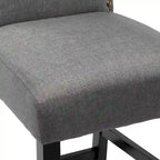 28 Inches Barstools Upholstered Bar Stools Pub Chairs Set of 2