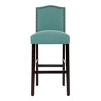 28 Inches Barstools Upholstered Bar Stools Pub Chairs Set of 2