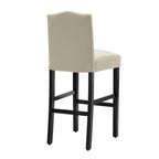 28 Inches Barstools Upholstered Bar Stools Pub Chairs Set of 2