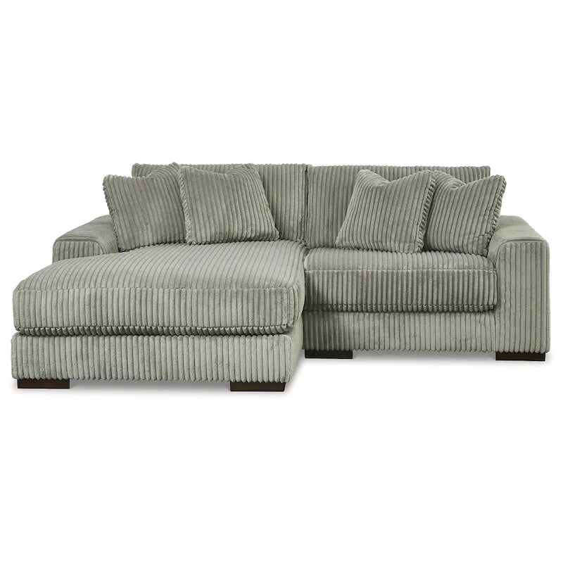 Signature Design by Ashley Lindyn 2-Piece Sectional with Chaise - 102W x 70D x 38H