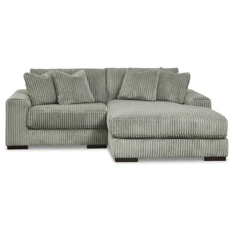 Signature Design by Ashley Lindyn 2-Piece Sectional with Chaise - 102W x 70D x 38H