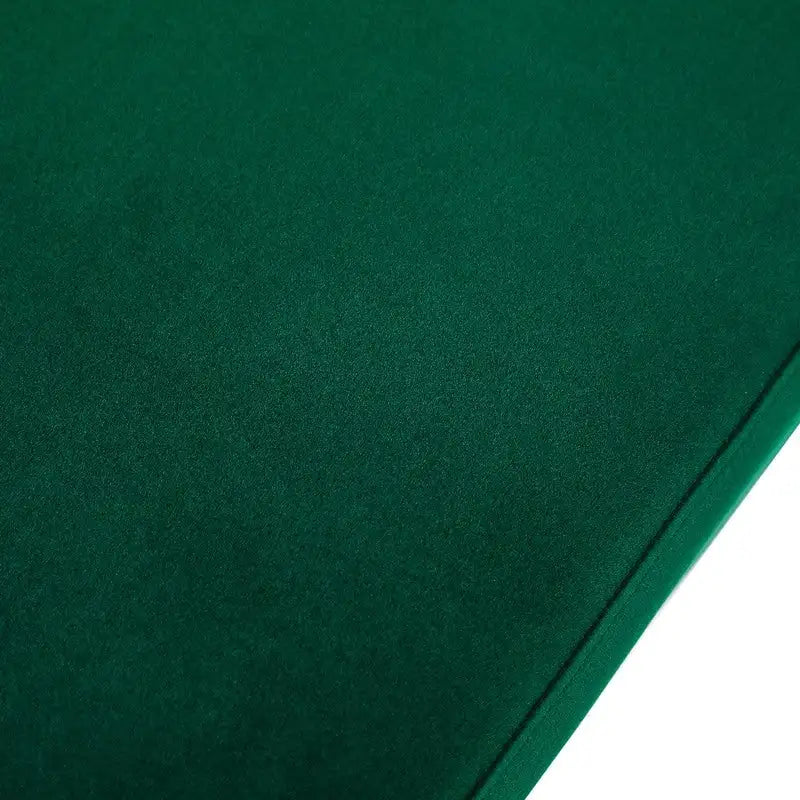 Adeco Velvet Bench Footrest, Bed End Stool Metal Legs, Dressing Chair