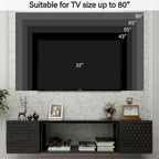 67 Wall Mount Floating TV Stand up to 80 in