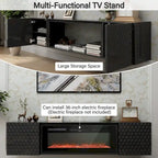 67 Wall Mount Floating TV Stand up to 80 in