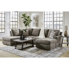 Signature Design by Ashley O'Phannon Putty 2-Piece Sectional with Chaise - 125W x 86D x 38H