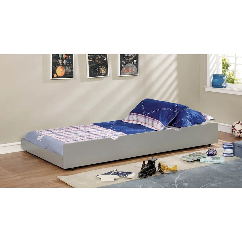 Pice Modern Twin Solid Wood Pull-out Trundle by Furniture of America