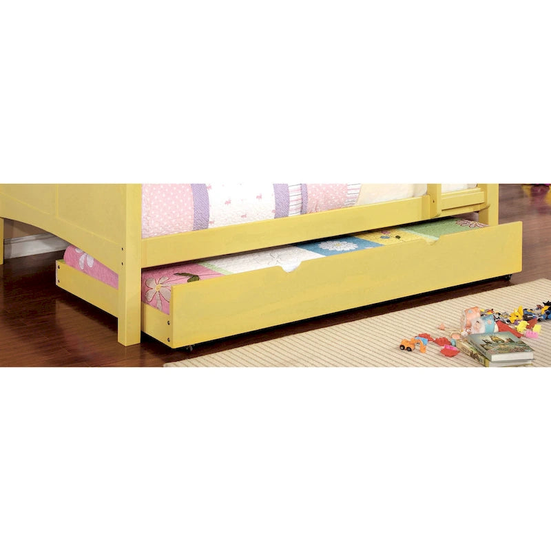 Pice Modern Twin Solid Wood Pull-out Trundle by Furniture of America