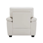 Morden Fort Faux Leather Upholstered Accent Chairs for Living Room