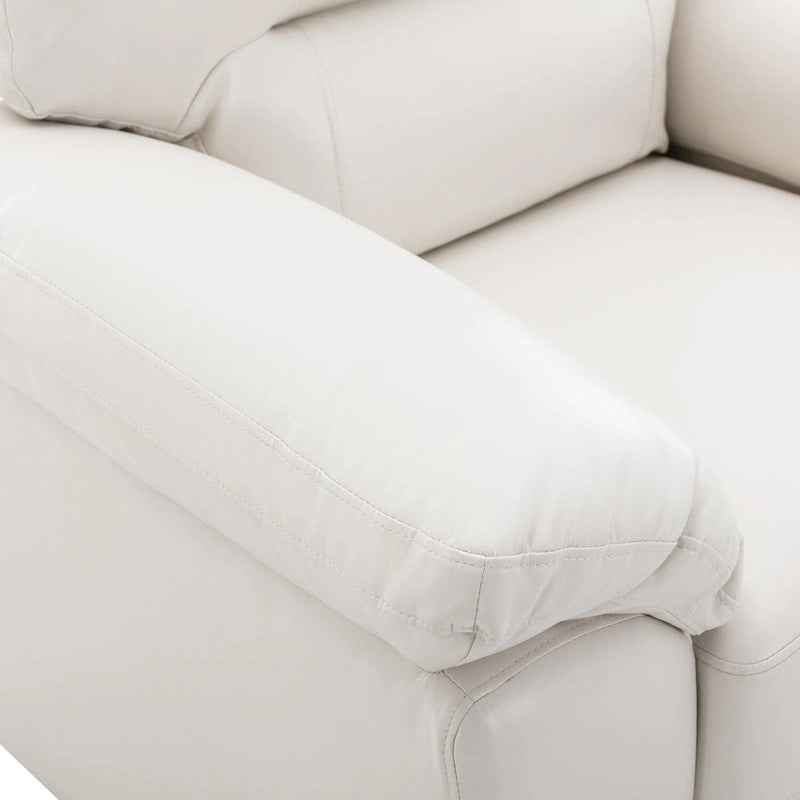 Morden Fort Faux Leather Upholstered Accent Chairs for Living Room