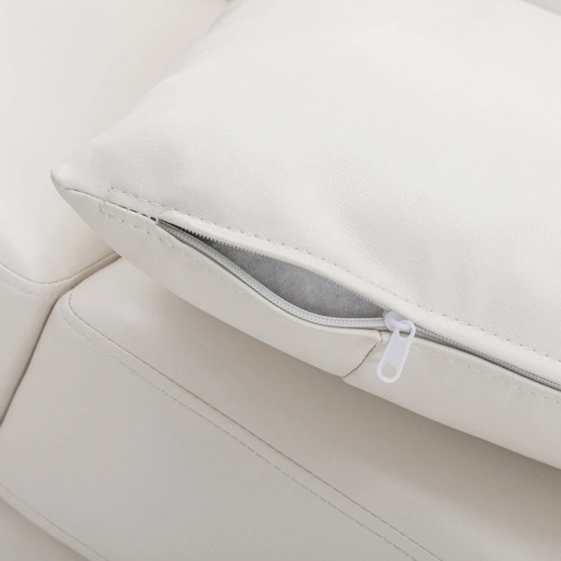 Morden Fort Faux Leather Upholstered Accent Chairs for Living Room