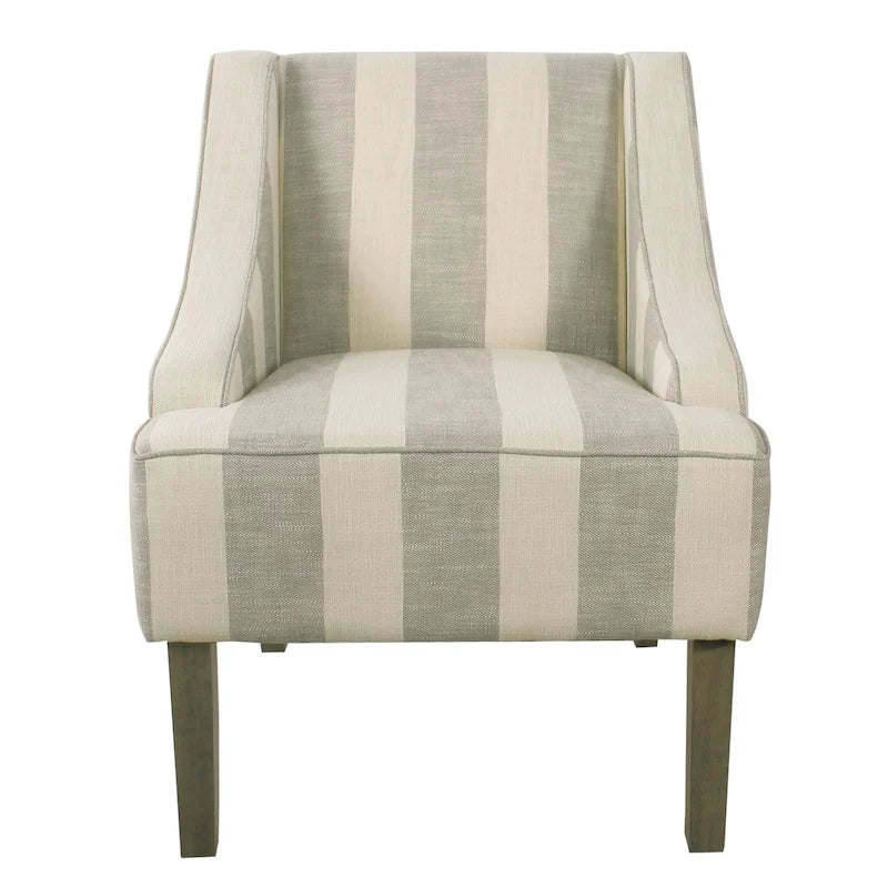 HomePop Classic Swoop Arm Accent Chair
