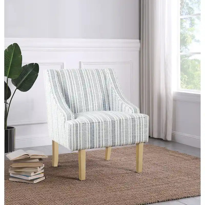 HomePop Classic Swoop Arm Accent Chair