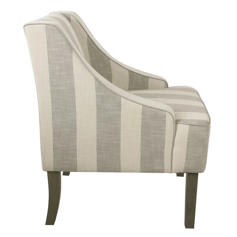 HomePop Classic Swoop Arm Accent Chair