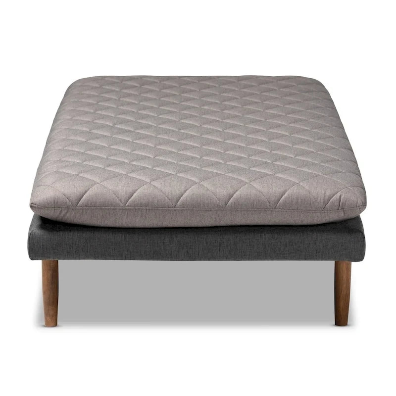 Marit Mid-Century Modern Upholstered Wood Daybed