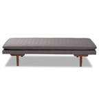 Marit Mid-Century Modern Upholstered Wood Daybed