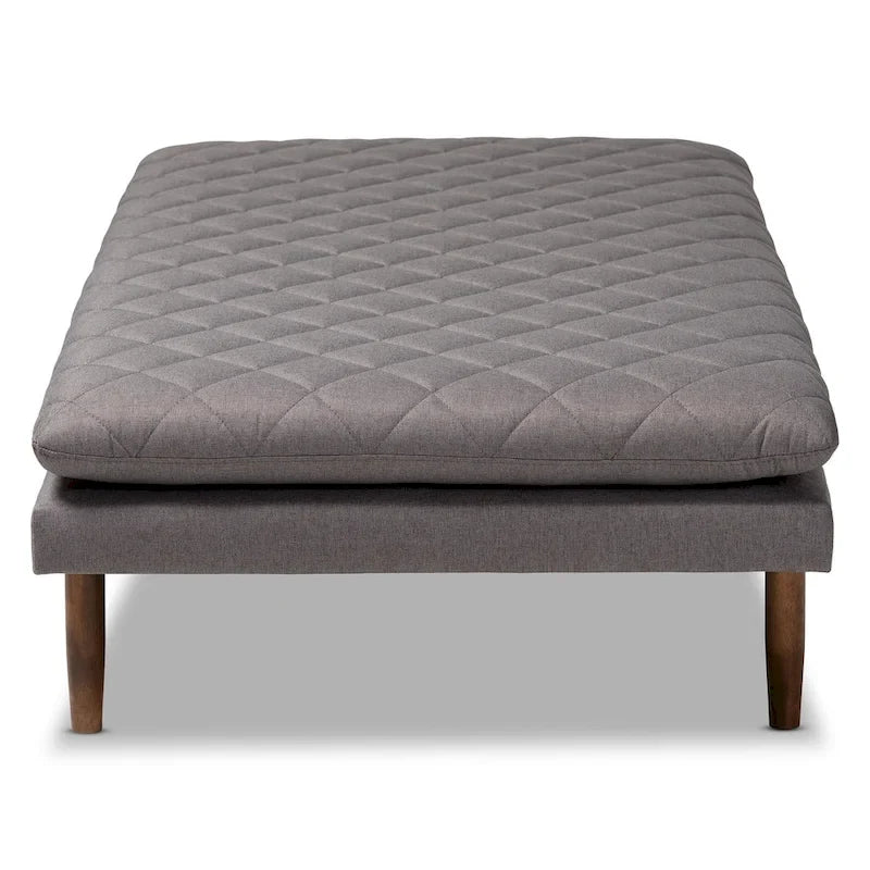 Marit Mid-Century Modern Upholstered Wood Daybed