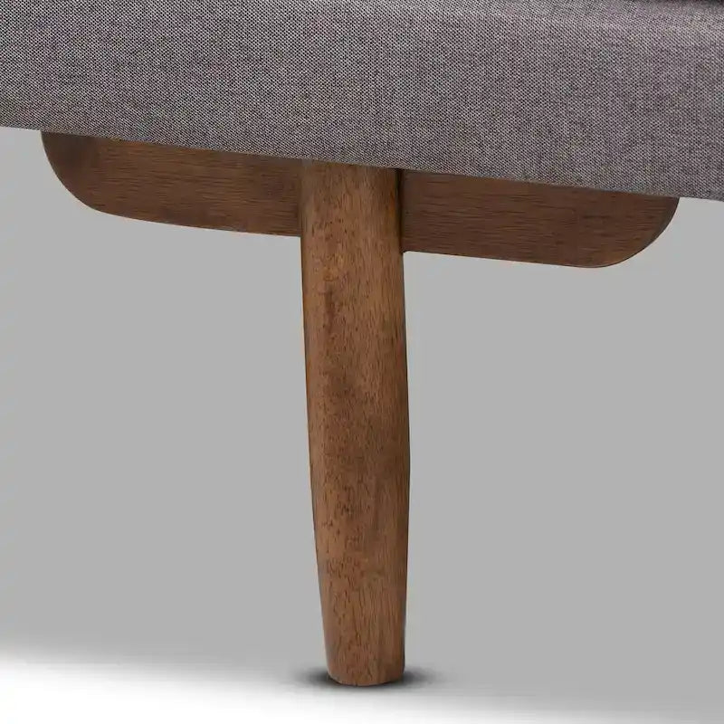 Marit Mid-Century Modern Upholstered Wood Daybed