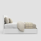 Carmel Eastern King Storage Bed, White