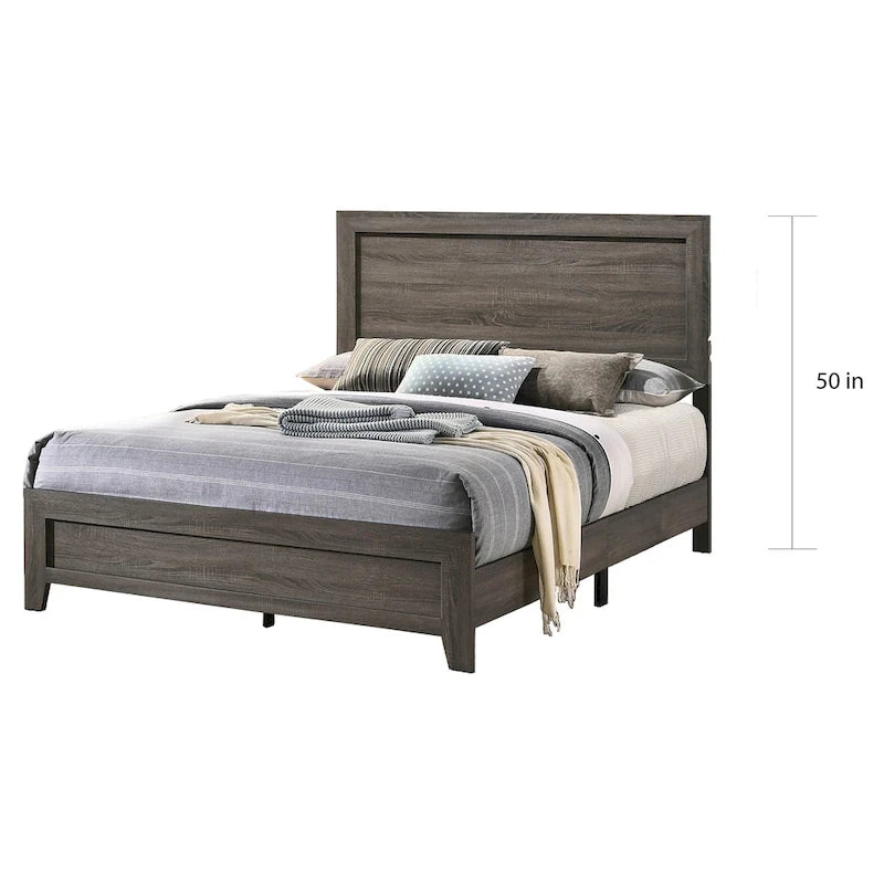 Best Quality Furniture Anastasia Panel Bed