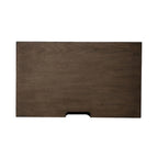 Americana Farmhouse Dusty Taupe 2 Drawer Nightstand with Charging Station