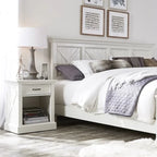 Seaside Lodge King Headboard in Off-White by Homestyles