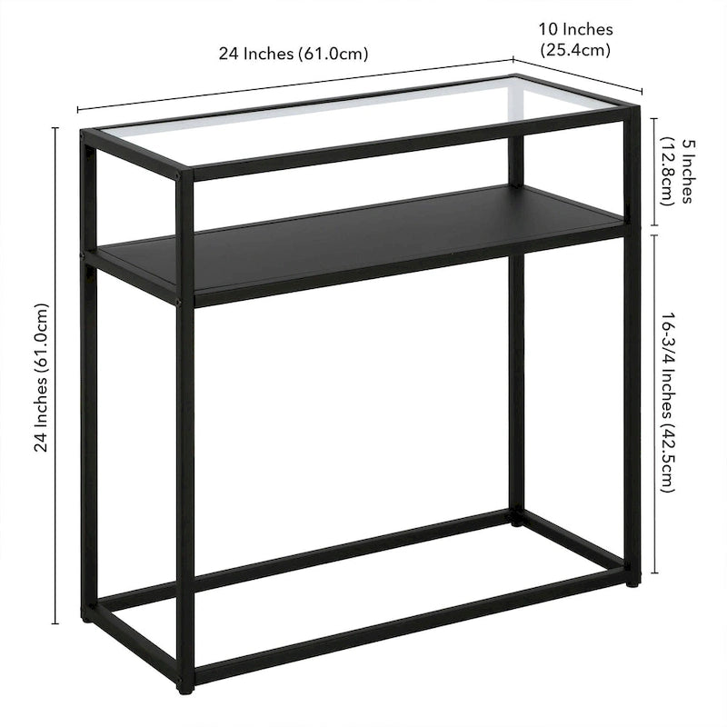 Ada 24 Wide Rectangular Side Table