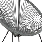 Rattan/ Bungee Papasan Lounge Chair