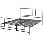 Freeport Brown King Size Metal Bed Frame
