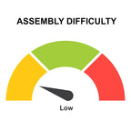 17 Inch Round Brass Modern Accent End Table with Cylindrical Marble Base, Brass, White