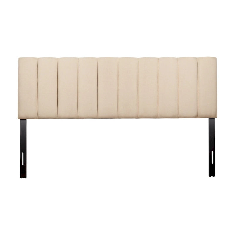 CorLiving King Size Helena Velvet Tufted Headboard