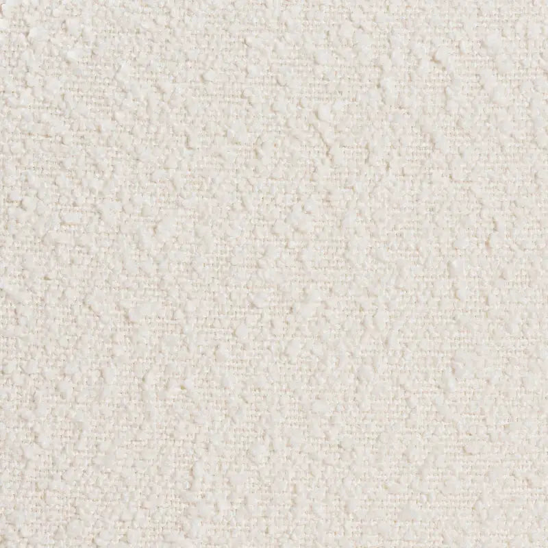 Kacela Modern Japandi Boucle Fabric and Wood 2-Piece Dining Chair Set