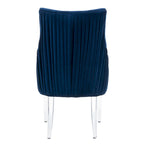 SAFAVIEH Couture Vesile Acrylic Leg Dining Chair - 22W x 28D x 38H