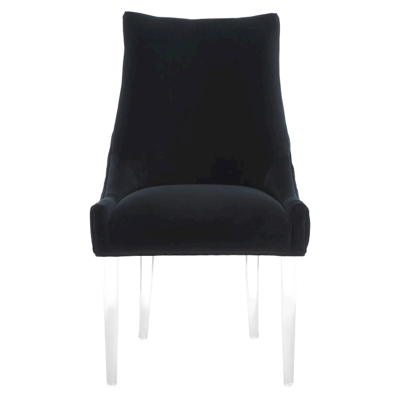 SAFAVIEH Couture Vesile Acrylic Leg Dining Chair - 22W x 28D x 38H