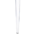 SAFAVIEH Couture Vesile Acrylic Leg Dining Chair - 22W x 28D x 38H