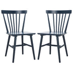SAFAVIEH Signa Spindle Farmhouse Dining Chair (Set of 2) - 20 W x 20 D x 33 H - 20W x 20D x 33H