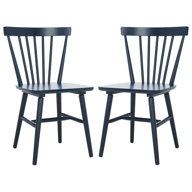SAFAVIEH Signa Spindle Farmhouse Dining Chair (Set of 2) - 20 W x 20 D x 33 H - 20W x 20D x 33H