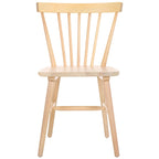SAFAVIEH Signa Spindle Farmhouse Dining Chair (Set of 2) - 20 W x 20 D x 33 H - 20W x 20D x 33H