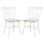 SAFAVIEH Signa Spindle Farmhouse Dining Chair (Set of 2) - 20 W x 20 D x 33 H - 20W x 20D x 33H