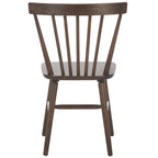 SAFAVIEH Signa Spindle Farmhouse Dining Chair (Set of 2) - 20 W x 20 D x 33 H - 20W x 20D x 33H