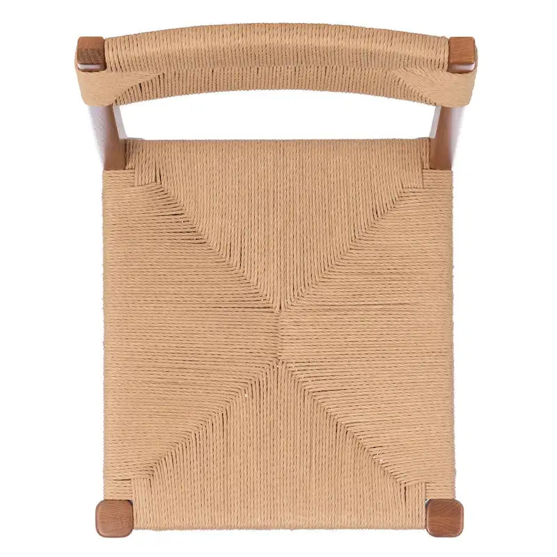 SAFAVIEH Couture Shazia Rattan Dining Chair (Set of 2) - 16.3 W x 21.3 L x 34 H - 16Wx21Dx34H