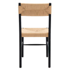 SAFAVIEH Couture Shazia Rattan Dining Chair (Set of 2) - 16.3 W x 21.3 L x 34 H - 16Wx21Dx34H