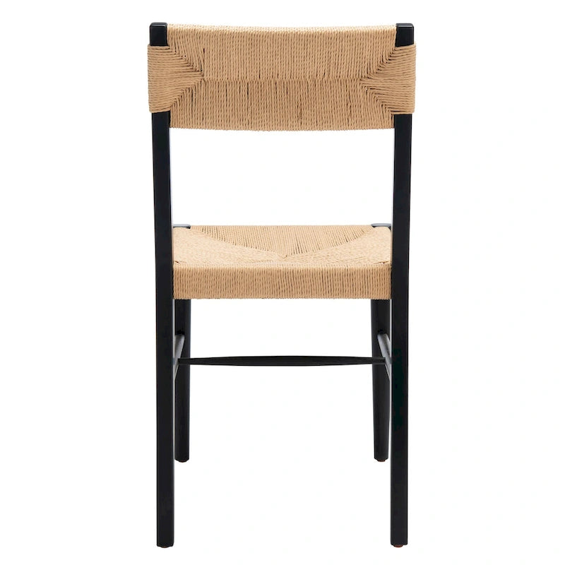 SAFAVIEH Couture Shazia Rattan Dining Chair (Set of 2) - 16.3 W x 21.3 L x 34 H - 16Wx21Dx34H