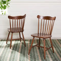 SAFAVIEH Margretta Spindleback Windsor Dining Room Chair (Set of 2) - 17 W x 19 L x 34 H - 17Wx19Dx34H