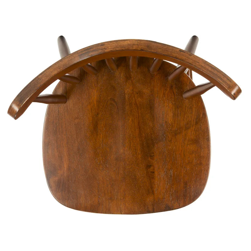 SAFAVIEH Margretta Spindleback Windsor Dining Room Chair (Set of 2) - 17 W x 19 L x 34 H - 17Wx19Dx34H