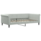 vidaXL Day Bed Upholstered Daybed Sofa Bed for Bedroom Living Room Velvet