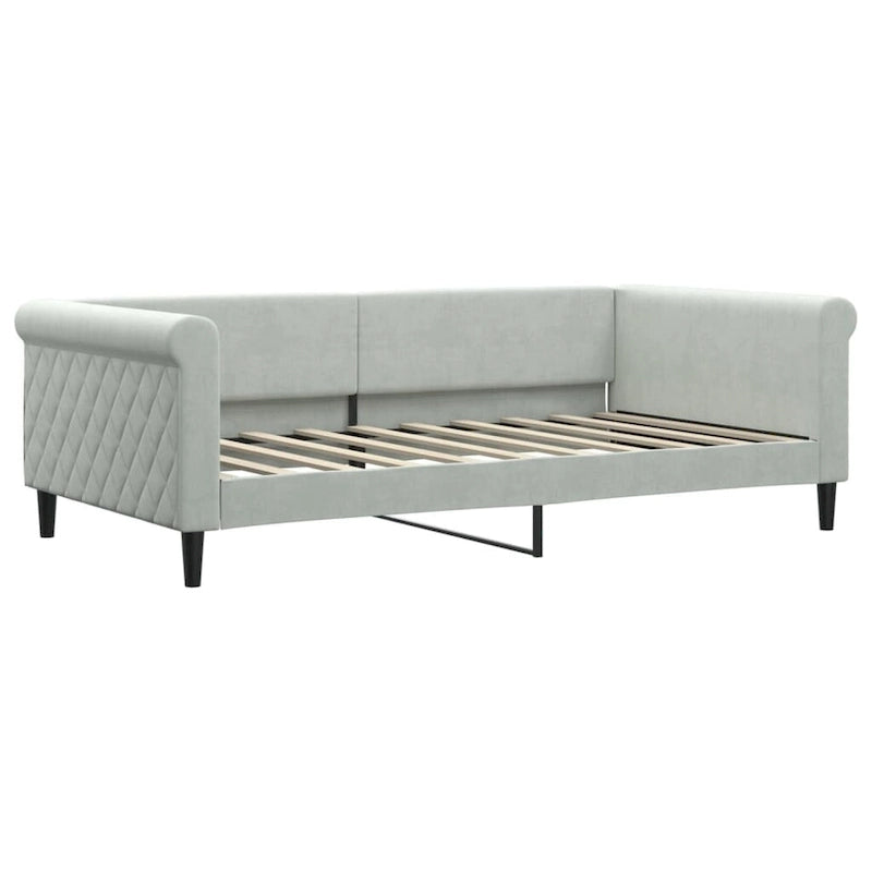 vidaXL Day Bed Upholstered Daybed Sofa Bed for Bedroom Living Room Velvet