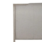 Belmar Washed Taupe & Silver Champagne King Upholstered Bed