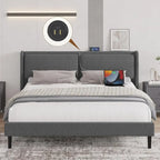 Queen Bed Frame with USB Ports