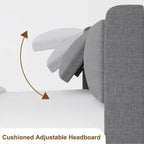 Queen Bed Frame with USB Ports